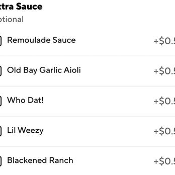 Southern Comfort Kitchen - Vinaigrette isn't an option & Blackened Ranch is an up-sale - Cajun/Creole Near Me - Pleasant Hill, California Southern Comfort Kitchen - Vinaigrette isn't an option & Blackened Ranch is an up-sale - Cajun/Creole Near Me - Pleasant Hill, California