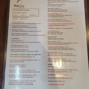 Teavolve - Menu - Coffee & Tea Near Me - Baltimore, Maryland
