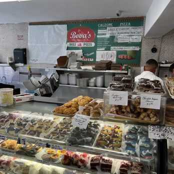 Bova's Bakery - Traditional pastry case - Bakeries Near Me - Boston, Massachusetts Bova's Bakery - Traditional pastry case - Bakeries Near Me - Boston, Massachusetts