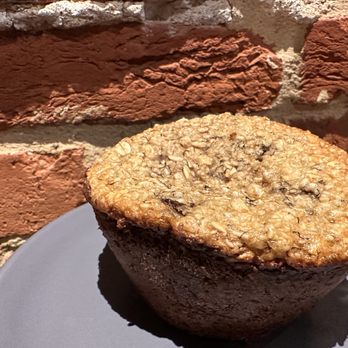 Folklore Coffee & Company - GF Banana Chocolate Chip Muffin (dense and filling!) - Coffee & Tea Near Me - Elizabethtown, Pennsylvania Folklore Coffee & Company - GF Banana Chocolate Chip Muffin (dense and filling!) - Coffee & Tea Near Me - Elizabethtown, Pennsylvania