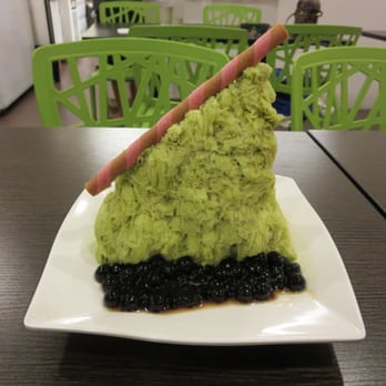 Frostcity - Regular green tea ($6) .... weak - Desserts Near Me - Honolulu, Hawaii