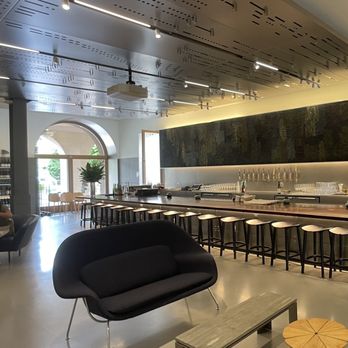 Mingei International Museum - There's a bar and dining area on the first floor - Art Museums Near Me - San Diego, California
