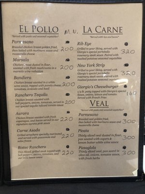 Menu photo 4 Giorgio’s Ristorante Tijuana, BCN Menu photo 4 Giorgio’s Ristorante Tijuana, BCN