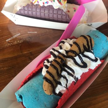 Taco ‘Bout Sweets - Monster ink and Birthday cake - Ice Cream & Frozen Yogurt Near Me - Redlands, California