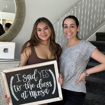 Miosa Bride - Me & my consultant Courtney - Bridal Near Me - Sacramento, California