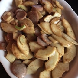 Sausage and apples appetizer - a must get!