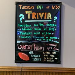 Bay City Bills Bar & Grill - Themed nights coming up!