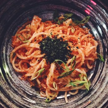 Noreetuh - Mentaiko spaghetti w smoked cod - New American Near Me - New York, New York Noreetuh - Mentaiko spaghetti w smoked cod - New American Near Me - New York, New York