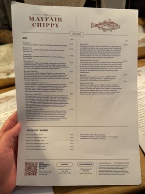 Menu photo 4 The Mayfair Chippy London, XGL Menu photo 4 The Mayfair Chippy London, XGL