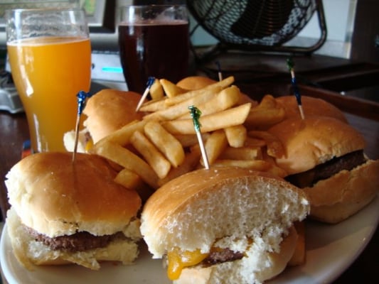 Photo of Legendary McDini's - National City, CA, US. cheeseburger sliders