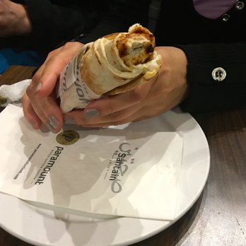 Paramount Middle Eastern Kitchen - Chicken taouk sandwich - unveiled :P - Middle Eastern Near Me - Toronto, Ontario