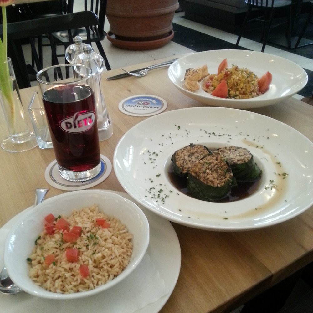 Involtini Teriyaki mit Vollkorn-Basmatireis + Moroccan Sunset Involtini Teriyaki mit Vollkorn-Basmatireis + Moroccan Sunset