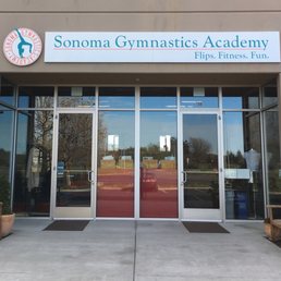 Exterior outside entrance of Sonoma Gymnastics Academy - Sonoma, California Exterior outside entrance of Sonoma Gymnastics Academy - Sonoma, California