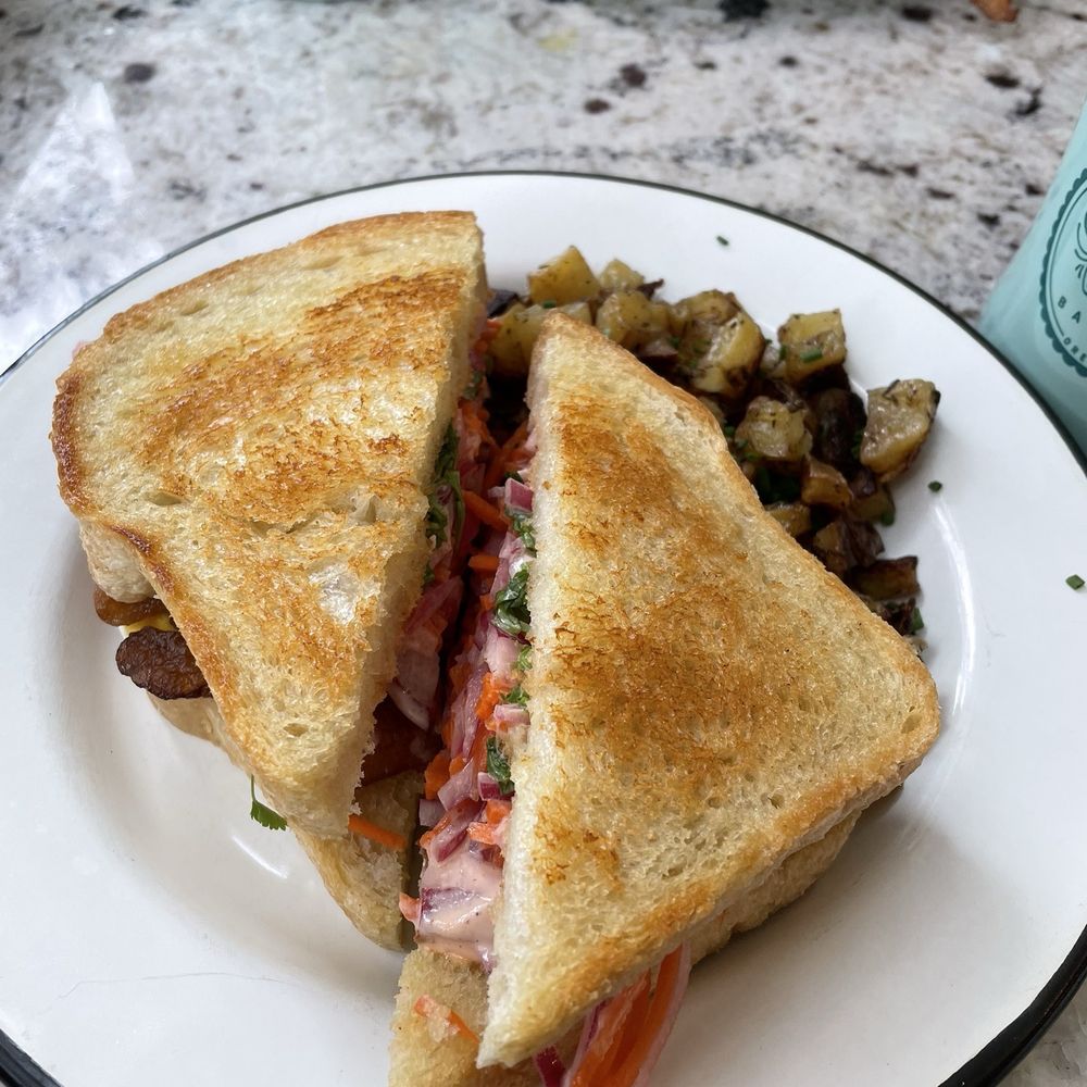 Sweet Wife Baking - Bahn Mi breakfast sandwich. - Bakeries Near Me - Baker City, Oregon Sweet Wife Baking - Bahn Mi breakfast sandwich. - Bakeries Near Me - Baker City, Oregon