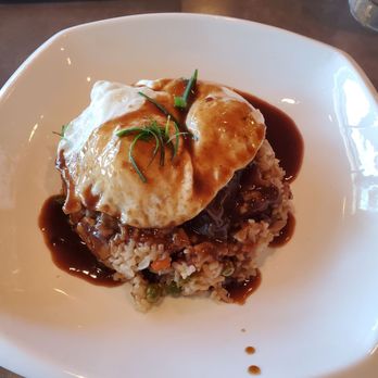 Moena Café - Pork rib loco moco - Cafes Near Me - Honolulu, Hawaii