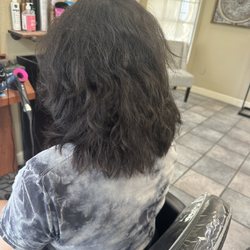Electric Beach Salon & Spa - Before the Brazilian Blowout.
