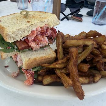 The Bayside Restaurant - Lobster BLT Special with eggplant fries - Seafood Near Me - Westport, Massachusetts The Bayside Restaurant - Lobster BLT Special with eggplant fries - Seafood Near Me - Westport, Massachusetts
