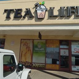Exterior outside entrance of Tea Life - Opened 2 weeks ago. - Victorville, California Exterior outside entrance of Tea Life - Opened 2 weeks ago. - Victorville, California