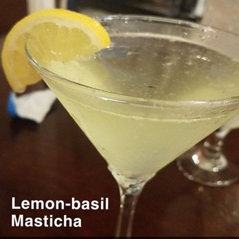 Mediterranean Bar & Grill - Lemon-basil masticha - Greek Near Me - Taunton, Massachusetts Mediterranean Bar & Grill - Lemon-basil masticha - Greek Near Me - Taunton, Massachusetts