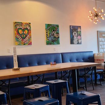 Blue Scoop Creamery - Inside - Ice Cream & Frozen Yogurt Near Me - Brea, California Blue Scoop Creamery - Inside - Ice Cream & Frozen Yogurt Near Me - Brea, California