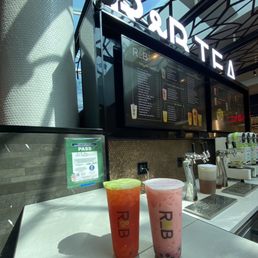 Dragon Mango Green Tea & Strawberry Horchata