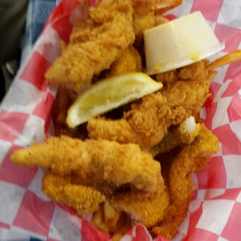 The Catch - Great seafood and sides.  Very casual but good service and food.  Everything tasted fresh.  Catfish and shrimp were great. - Seafood Near Me - Longview, Texas