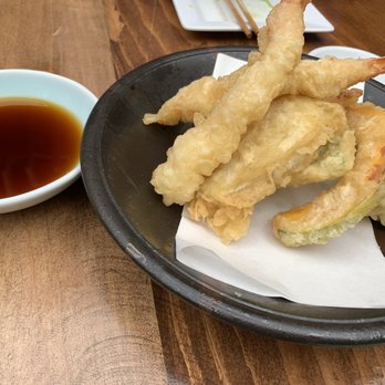 Izakaya Den - Shrimp and vegetables tempura, good not oily - Japanese Near Me - Denver, Colorado Izakaya Den - Shrimp and vegetables tempura, good not oily - Japanese Near Me - Denver, Colorado