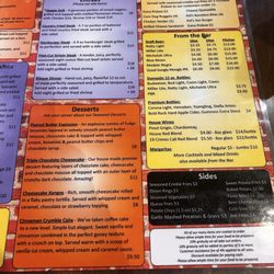 Menu as of 9/5/25.
