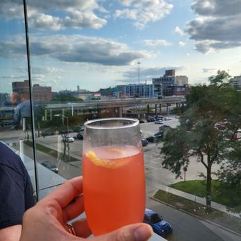 Stella Van Buren - Spitzer drink and a view from the balcony - Italian Near Me - Milwaukee, Wisconsin Stella Van Buren - Spitzer drink and a view from the balcony - Italian Near Me - Milwaukee, Wisconsin