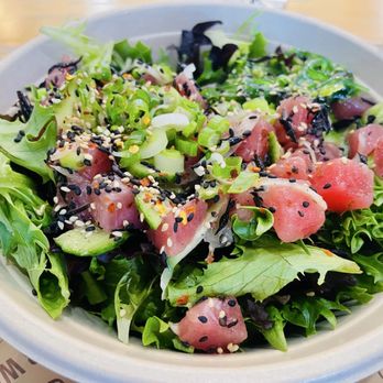 Pokeworks - Hawaiian Ahi Salad Regular Size - Poke Near Me - San Jose, California Pokeworks - Hawaiian Ahi Salad Regular Size - Poke Near Me - San Jose, California