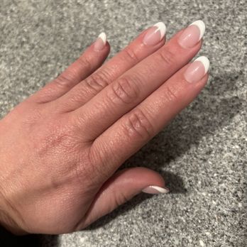 Lina Nails - French Tip Acrylics, Full Set - Nail Salons Near Me - Bellevue, Washington Lina Nails - French Tip Acrylics, Full Set - Nail Salons Near Me - Bellevue, Washington