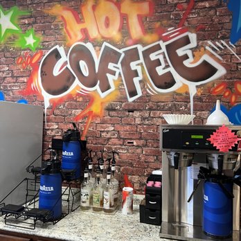 K & A Bagel Cafe - a coffee station with coffee machines - Bagels Near Me - Cherry Hill, New Jersey K & A Bagel Cafe - a coffee station with coffee machines - Bagels Near Me - Cherry Hill, New Jersey
