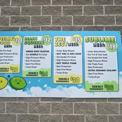 Pecos Street Laundry & Carwash - The choices