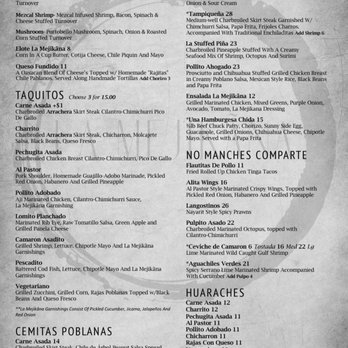 La Mejikana - Menu - Mexican Near Me - Chicago, Illinois La Mejikana - Menu - Mexican Near Me - Chicago, Illinois