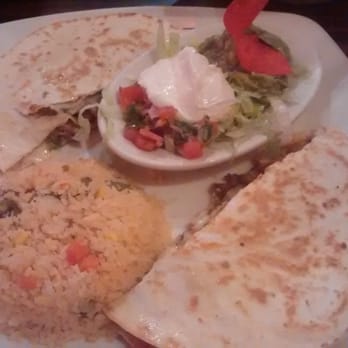 Las Palmas Mexican Restaurant - Quesadilla Texana was the name of this dish I believe. - Mexican Near Me - Cartersville, Georgia