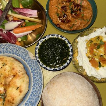 Shukette - Muhammara, labneh, zhoug, frena & pita - Middle Eastern Near Me - New York, New York