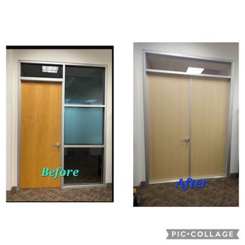 Tisys Construction & Development - This is before and after of Client requested to make the opening with Double (Pair) Doors. - General Contractors Near Me - San Jose, California Tisys Construction & Development - This is before and after of Client requested to make the opening with Double (Pair) Doors. - General Contractors Near Me - San Jose, California