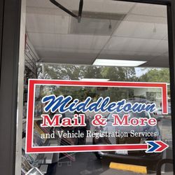 Middletown Mail & More and Vehicle Registration Services - Support your local community businesses!