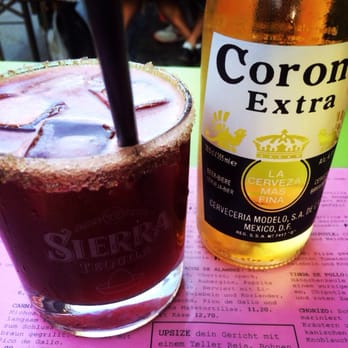 Santa Maria - Mint hibiscus margarita and corona - Mexican Near Me - Berlin, BE