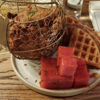 Yardbird - Chicken and Waffles Plate - Southern Near Me - Las Vegas, Nevada Yardbird - Chicken and Waffles Plate - Southern Near Me - Las Vegas, Nevada