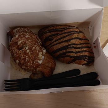 Paris Baguette - Ham & Cheese and Chocolate Croissant - Bakeries Near Me - Coppell, Texas