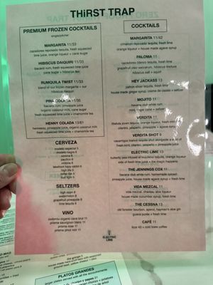 Menu photo 6 Electric Lime Taqueria Milwaukee, WI