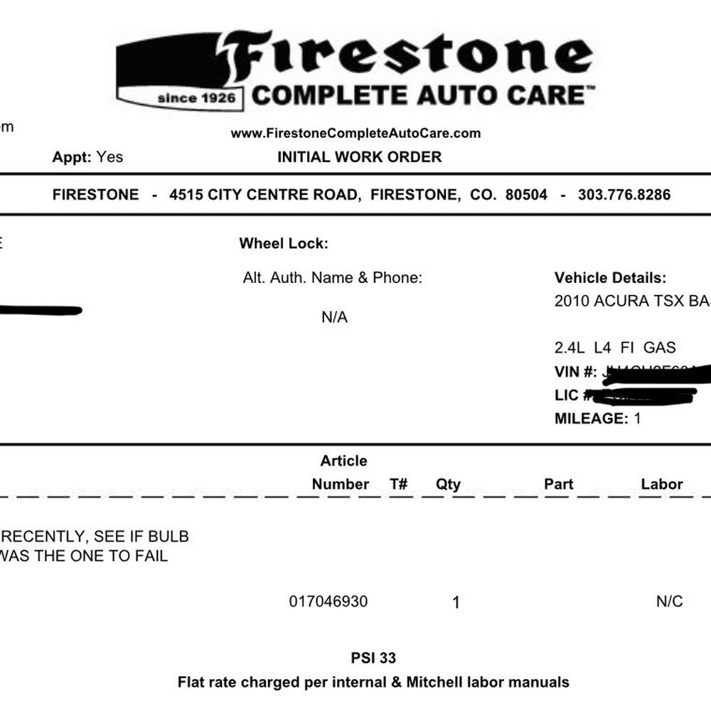 Firestone Complete Auto Care - My service. - Tires Near Me - Firestone, Colorado