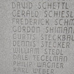 Manitowoc County Veterans Memorial Park - Dale was my best friend in highschool