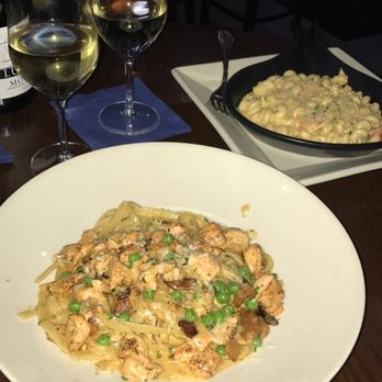 Blu Alehouse - Blackened salmon carbonara. - Sports Bars Near Me - Riverdale, New Jersey Blu Alehouse - Blackened salmon carbonara. - Sports Bars Near Me - Riverdale, New Jersey