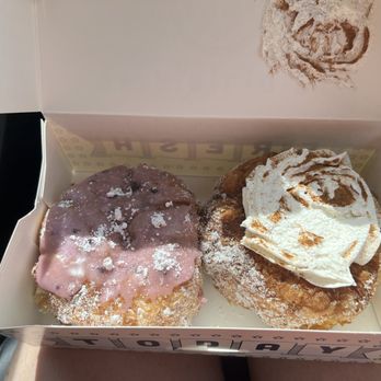 Parlor Doughnuts - Blueberry doughnut and apple pie doughnut - Donuts Near Me - Southlake, Texas Parlor Doughnuts - Blueberry doughnut and apple pie doughnut - Donuts Near Me - Southlake, Texas
