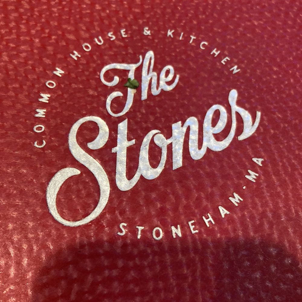 The Stones Common House & Kitchen - Menu cover - American Near Me - Stoneham, Massachusetts The Stones Common House & Kitchen - Menu cover - American Near Me - Stoneham, Massachusetts