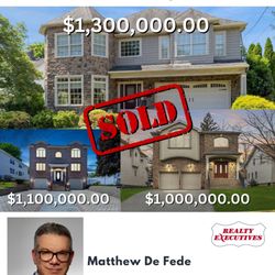 Matthew De Fede - Realty Executives Elite Homes - Highest priced sales in Nutley NJ