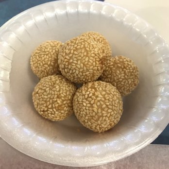 Sushi Roller - Sesame balls (served so hot, fresh, and delicious!) - Sushi Bars Near Me - Albuquerque, New Mexico