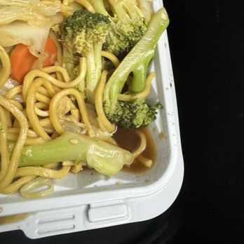 Hibachi Express Japanese Grill - How much sauce was in the corner. - Poke Near Me - Cincinnati, Ohio
